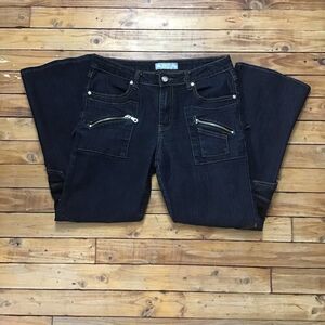 2 Hot jeans lace stretchy denim in medium